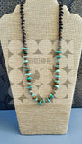 Women's Turquoise Rope Style Necklace